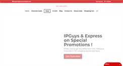 Desktop Screenshot of iptvsubscription.net
